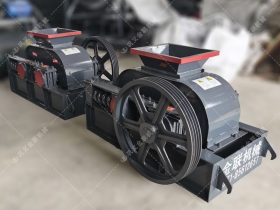 2pg400*250小型对辊糖心国产传媒VLOG入口发往湖南长沙